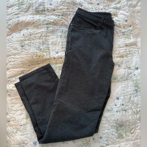 Men’s lululemon ABC pant size 36, heathered gray/black